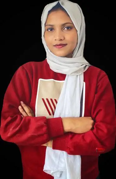 Portrait of Najiya, Digital Marketer and Creative Designer